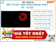 Bếp từ kết hợp hồng ngoại KAFF KF - FL109 - Made in Germany